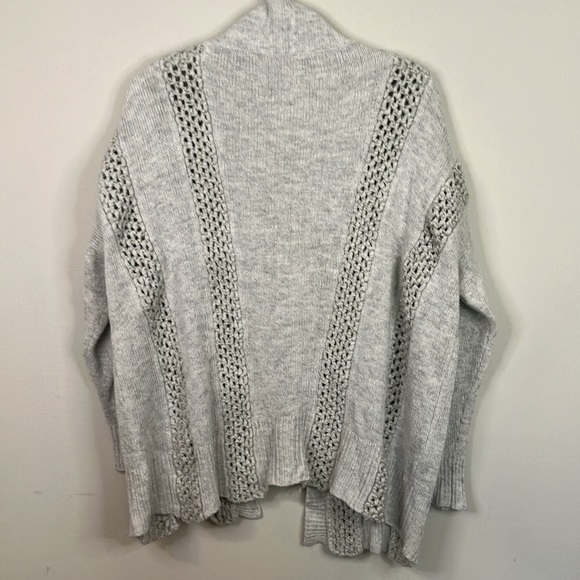 Sundance ribbon crochet open front cardigan - Picture 7 of 9